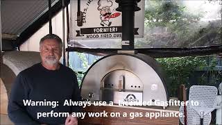 Napoli Gas Pizza Oven Operating and Troubleshooting Instructions [upl. by Narmak]