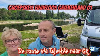 WK124  GROEPSREIS EINDELOOS GRIEKENLAND 1  DE ROUTE VIA TSJECHIË [upl. by Digirb]