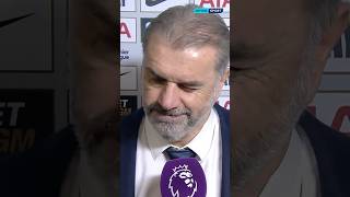 Tottenham lose to Ipswich Town at home and Ange Postecoglou says its on him 🗣️ Shorts [upl. by Enak166]