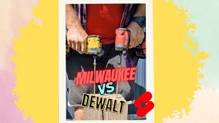 Test zakrętarki Milawukee M18 FID3502X vs Dewalt DCF850N [upl. by Drummond376]