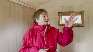 How to build a Low Energy Shepherds Hut  finishing touches Ep 04 [upl. by Nuawad]