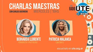 RADIO UTE  Bernarda Llorente y Patricia Malanca en CharlasMaestras 131124 [upl. by Eatnoj274]