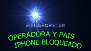 Conocer Pais y Compañia de tu Iphone Bloqueado Actualizado [upl. by Vonny]