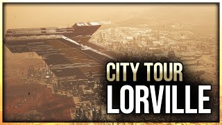 Star Citizen  Lorville  Points of Interest  City Tour [upl. by Halyahs]