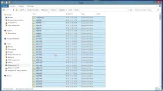 Nettoyer les fichiers temporaires de Windows 81 [upl. by Yanehc]