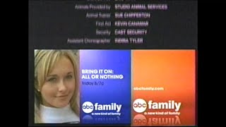 Legally Blonde 2001 End Credits ABC Family 2007 [upl. by Patsis]