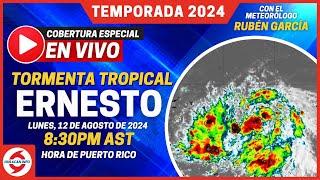 Tormenta Tropical Ernesto  EN VIVO [upl. by Ygiaf]