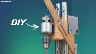 Make a Powerful Drill Press From 775 DC Motor [upl. by Imray]