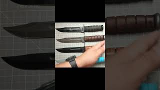 Kabar USMC fighting utility knife edc blade tactical knifereview fixedblade bowieknife kabar [upl. by Schreiber]