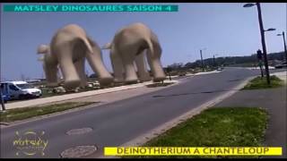 matsley dinosaures 2017  DEINOTHERIUM A CHANTELOUP EN BRIE [upl. by Ybroc]