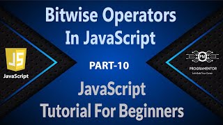 10  Bitwise Operators In JavaScript  JavaScript Bitwise Operators  JavaScript  JS HindiUrdu [upl. by Sandra]