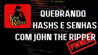 Como crackear hashes com John the Ripper  Hash Cracking Tutorial [upl. by Grantland]