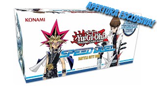 YuGiOh Apertura ESCLUSIVA Speed Duel Battle City Box SET ENORME Anteprima Italiana [upl. by Yecart]