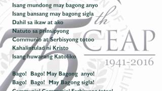 Isang Huwarang Katoliko CEAP Hymn [upl. by Noreht]