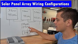 How to Design an Offgrid Solar Power Array Wire Configuration [upl. by Dittman]