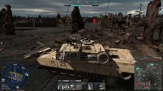 American 120 Ground War Thunder Raw Gameplay [upl. by Allehcim]