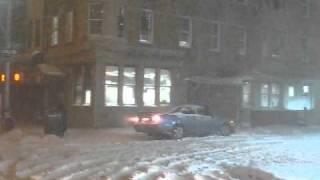 Snow Blizzard In Boro Park Brooklyn [upl. by Kin]