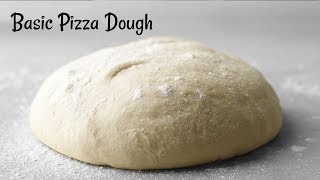 Perfect Pizza Dough Recipe  Basic Homemade Pizza Dough  Flavours Of Food [upl. by Corby]