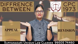 Difference between Appeal reference amp revision In Criminal procedure code 1973  full Detail [upl. by Fawn]