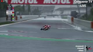 ❗Marc Marquez Vs Pecco Bagnaia❗Race MotoGP Catalunya SolidarityGP [upl. by Eak]