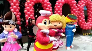 Jollibee vs UPeepz  Dance Showdown Jollibee1000Stores [upl. by Slohcin128]