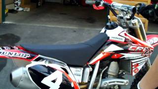 2007 Honda CRF150r Revs [upl. by Richardo]