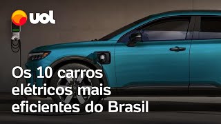 Carro elétrico que faz até 52 kml Inmetro divulga os carros elétricos mais eficientes do Brasil [upl. by Akihsal669]