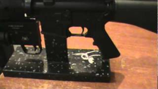 SPIKES TACTICAL AR15 GUNSMITH MAG WELL BLOCK AND STAND REVIEW [upl. by Ynoyrb]