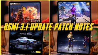 BGMI 31 Update Patch Notes Bgmi Wow Mode Gameplay Ignix Xsuit Release Date How To Update [upl. by Tam]