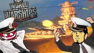 TWO IDIOTS SINK THE YAMATO  World Of Warships Ft Bokoen1 [upl. by Erdnad]