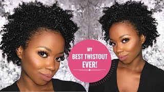 My Best Twist Out Ever Using Form Beauty [upl. by Dugaid]