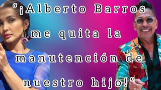 Sigue el PLEITO💥 LuzEle niega que Alberto Barros le dé dinero‼️ [upl. by Esorylime]