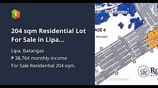 204 sqm Residential Lot For Sale in Lipa Batangas [upl. by Lebisor]