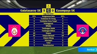 GALATASARAY VS KASIMPASA  EFOOTBALL 2025 [upl. by Anohs]