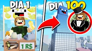 CRIEI minha EMPRESA ONLINE do ZERO  ROBLOX [upl. by Yerg]