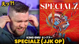 KING GNU  SPECIALZ Jujutsu Kaisen S2 OP FULL SONG  REACTION [upl. by Einnal]