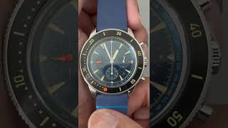 Sunrex anemone city chronograph watch solarpowered chronograph watch hongkong microbrand [upl. by Rehpinej]