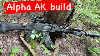 My Alpha AK Build Modernized Kalashnikov [upl. by Htebasil903]