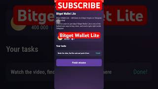 Bitget Wallet Lite Tapswap cod [upl. by Stafford]