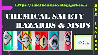 Chemical Safety Hazards amp MSDS [upl. by Burgwell470]