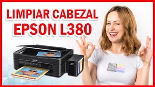 LIMPIEZA DE CABEZALES EPSON L380 [upl. by Verge]