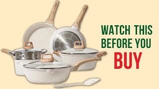 CAROTE 10 Pcs Non Stick Cookware Set FULL REVIEW [upl. by Seltzer]