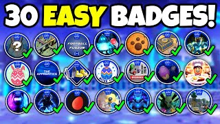 30 EASIEST BADGES TO CLAIM in THE HUNT ROBLOX [upl. by Erot]