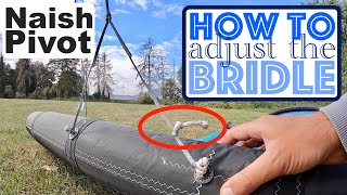 How to adjust the bridle I Big Air amp Wave or Regular Naish Pivot S26 2022 [upl. by Aicul]