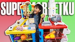 Mainan anak kasir kasiran SUPERMARKET besar model terbaru [upl. by Antoine868]