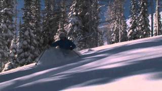 Tree Skiing at Schweitzer Mountain Resort [upl. by Revned]