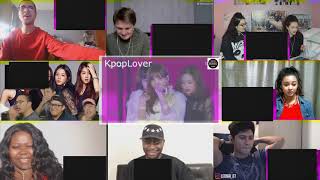 BLACKPINK  SO HOT THEBLACKLABEL Remix in 2017 SBS Gayodaejun  Reactions Mashup ver 2 [upl. by Aissatsan950]