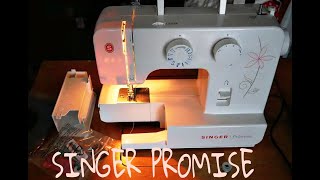 SINGER SEWING MACHINE 1412  PART 12  INTRODUCTION  TELUGU [upl. by Annoid98]