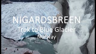 Nigardsbreen Glacier  Blue Ice Glacier  Jostedalsbreen National Park  Norway [upl. by Yajnas]