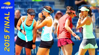 HingisMirza vs DellacquaShvedova Full Match  2015 US Open Final [upl. by Myrwyn]